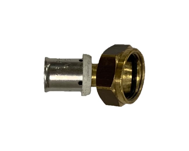 Multipress Overgang med løpemutter, flat, 32x3 - 1 1/2"