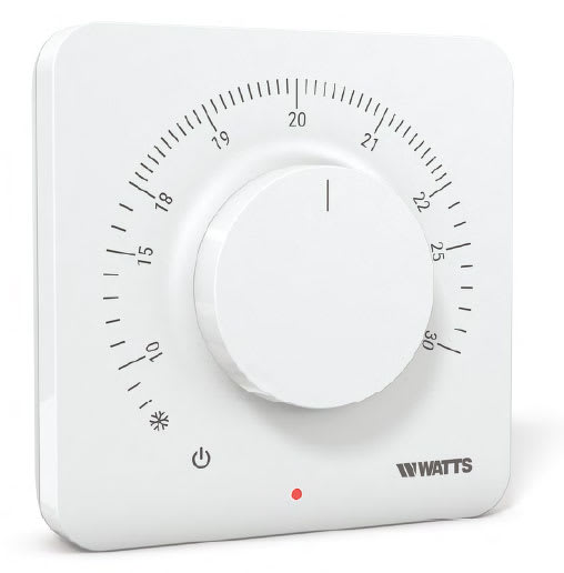 Watts WT-A03 HC 230/24V-NC romtermostat, kablet
