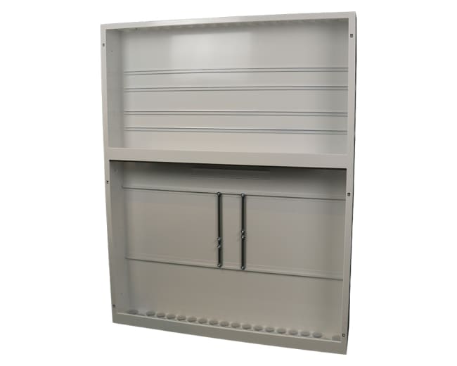 Kombiskap, tett 1000x1270x145