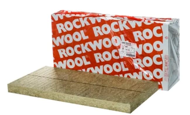 Rockwool støpeplate+ 80mm (2,16m²/pk, 21,6m²/pall)