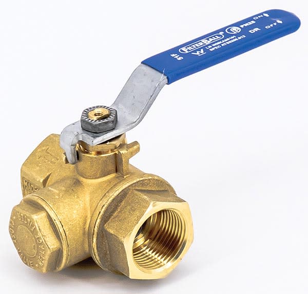 Kuleventil m/filter, 2", inv/inv