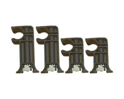 TV Festeklammer for fordeler 3/4", komplett