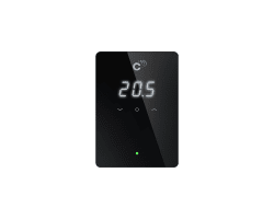 Hyco digital romtermostat, trådløs, sort