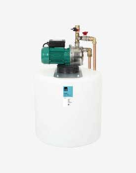 Blandekar med pumpe, 100 liter
