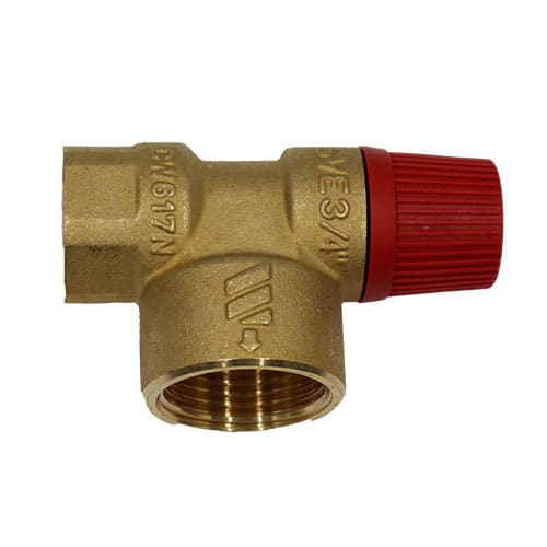 Sikkerhetsventil DN20, 3/4"x1", 3 bar