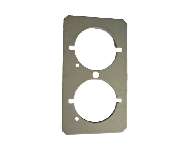 Veggboks for radiator, dobbelt beslag, cc-40mm
