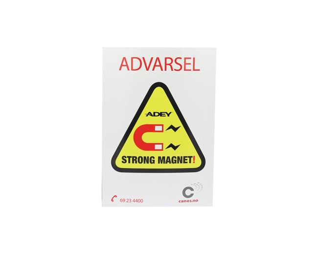 MC Sterk magnet klistremerke - STRONG MAGNET
