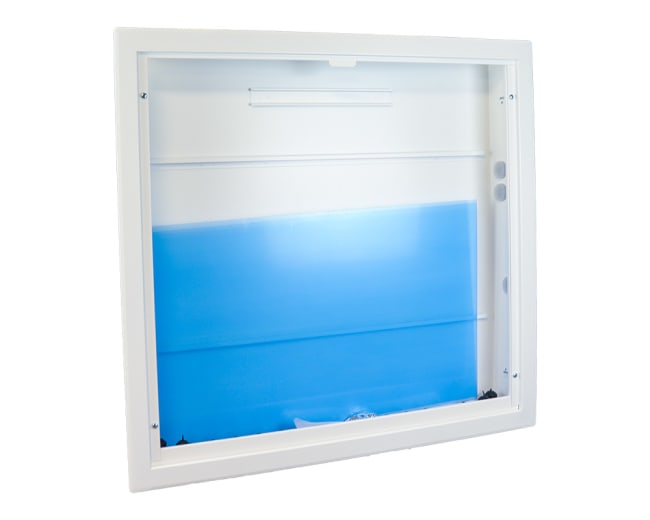 Fordelerskap, Tett, 8-12, 850x800x145, m/ramme
