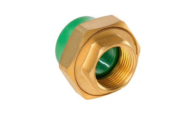 Union 25x3/4" - PP-R GREEN