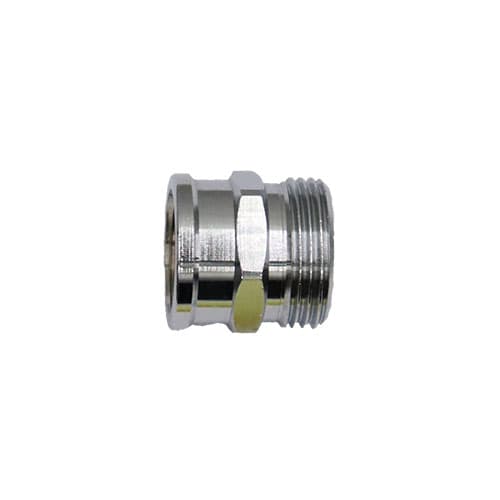Nippelmuffe, 3/4" EK - 1/2" utv/inv, forkr.