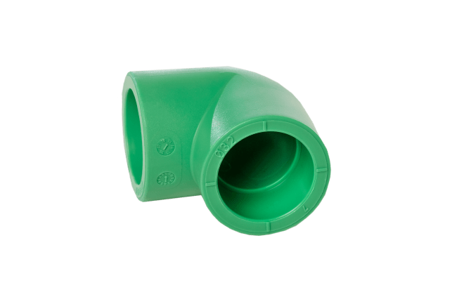 Albue 90º PP-R Ø63 - GREEN