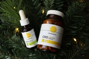 Christmas CBD oil and CBD capsules