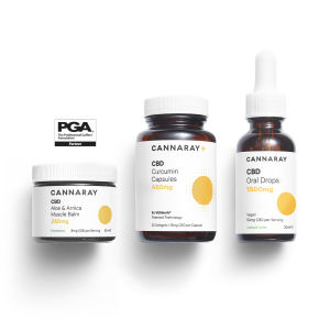 Cannaray CBD Pro Golfers CBD Kit PGA