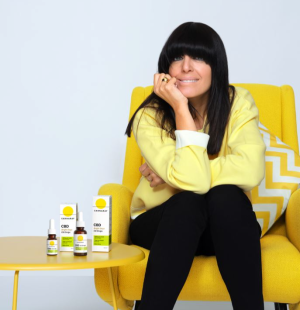 Claudia Winkleman Cannaray CBD Oil UK