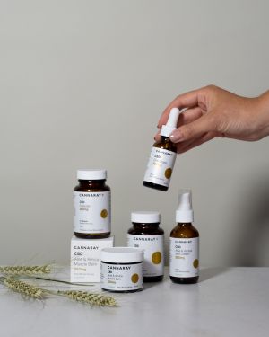 Cannaray CBD range