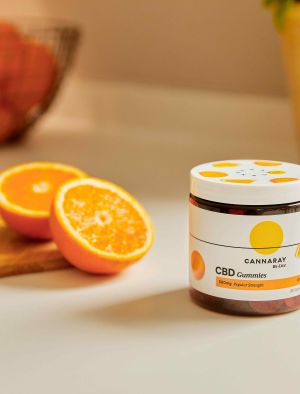 Cannaray CBD Gummies with Orange 300mg