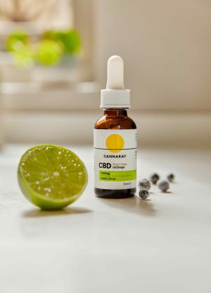 Cannaray Bright Days CBD Oil Drops 1500mg with Juniper & Lime