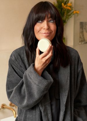 Claudia Winkleman with Cannaray CBD Bath Melt