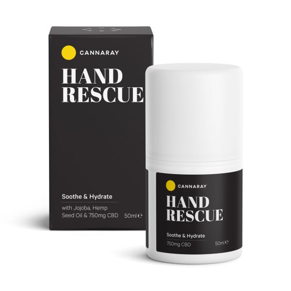 Hand Rescue CBD Hand Cream | Cannaray CBD