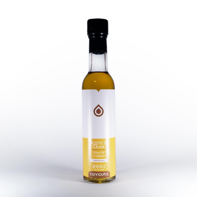 Aceite de Oliva con cáñamo