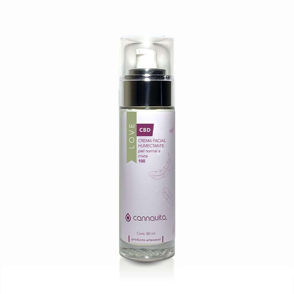 Love – Crema facial y corporal humectante para piel normal a mixta - 80 ml.