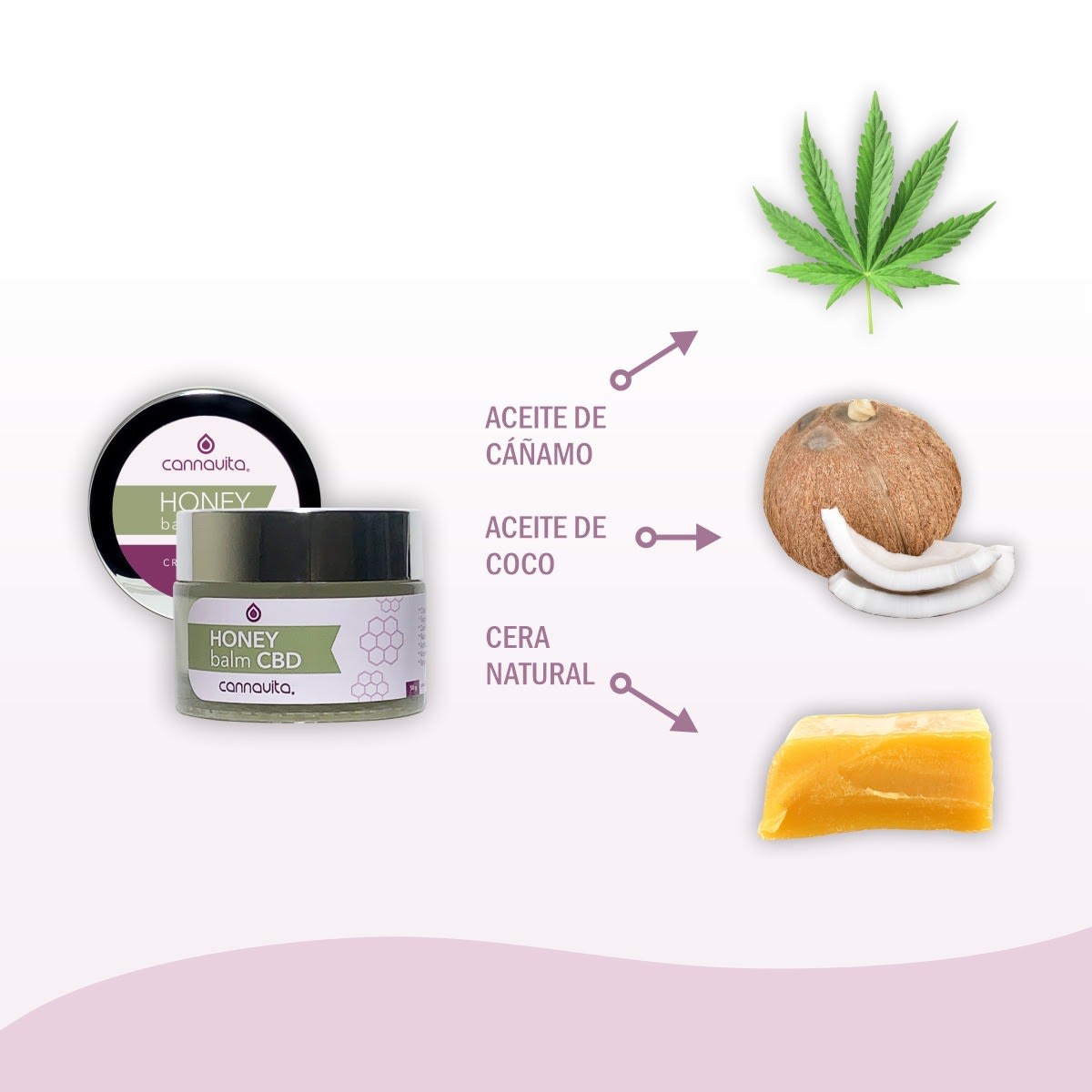 Honey balm – Crema facial hidratante, antiséptica - 50 ml - Imagen 8