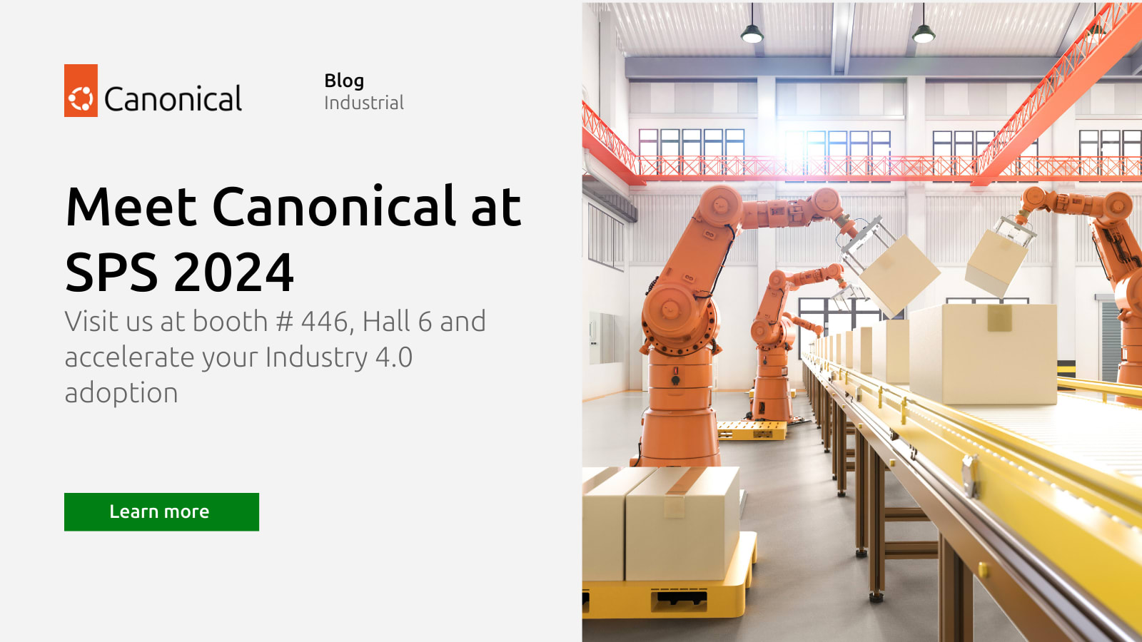 Meet Canonical at SPS 2024 | Ubuntu