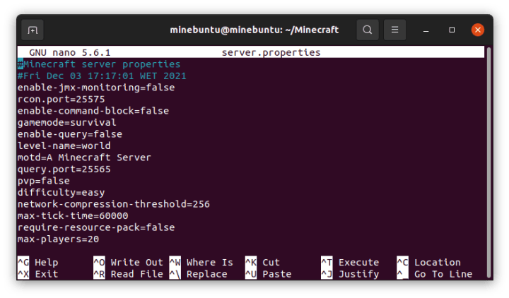 Raspberry Pi Tutorial Host A Minecraft Server On Ubuntu Desktop Ubuntu