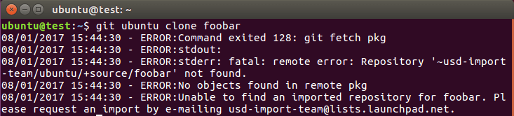 git ubuntu clone | Ubuntu