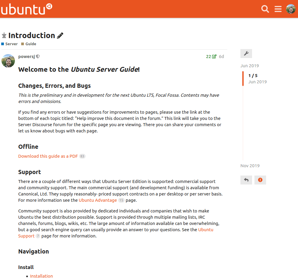 全新的Ubuntu Server指南 | Ubuntu