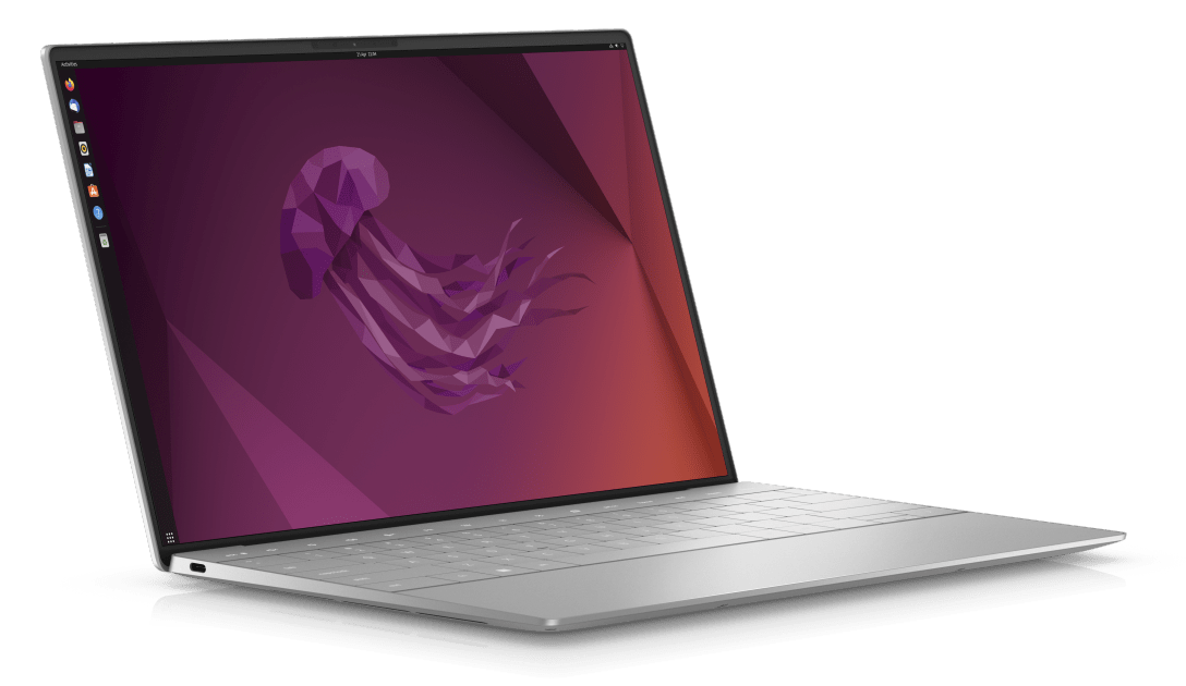 laptop running Ubuntu