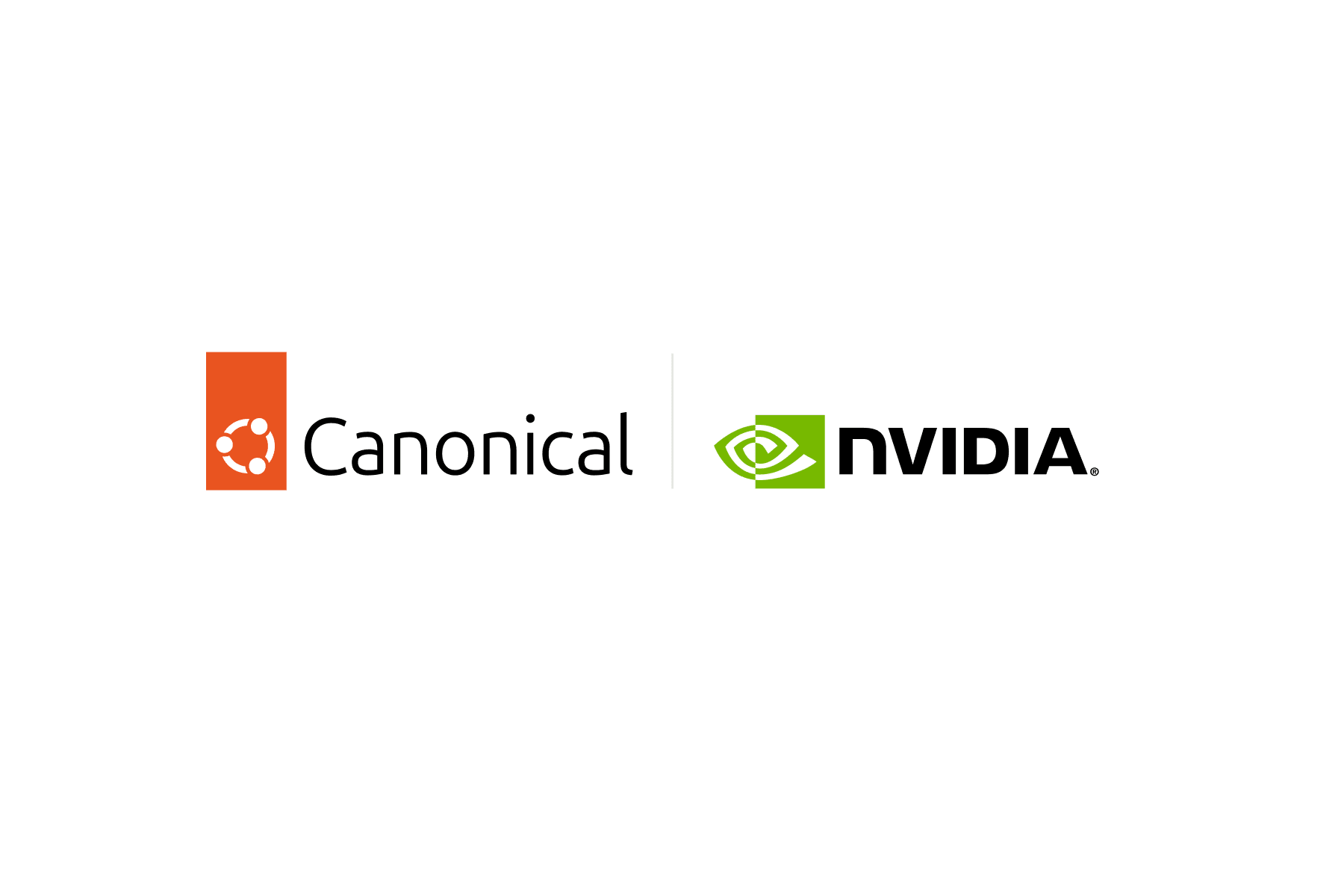 Canonical and NVIDIA logo