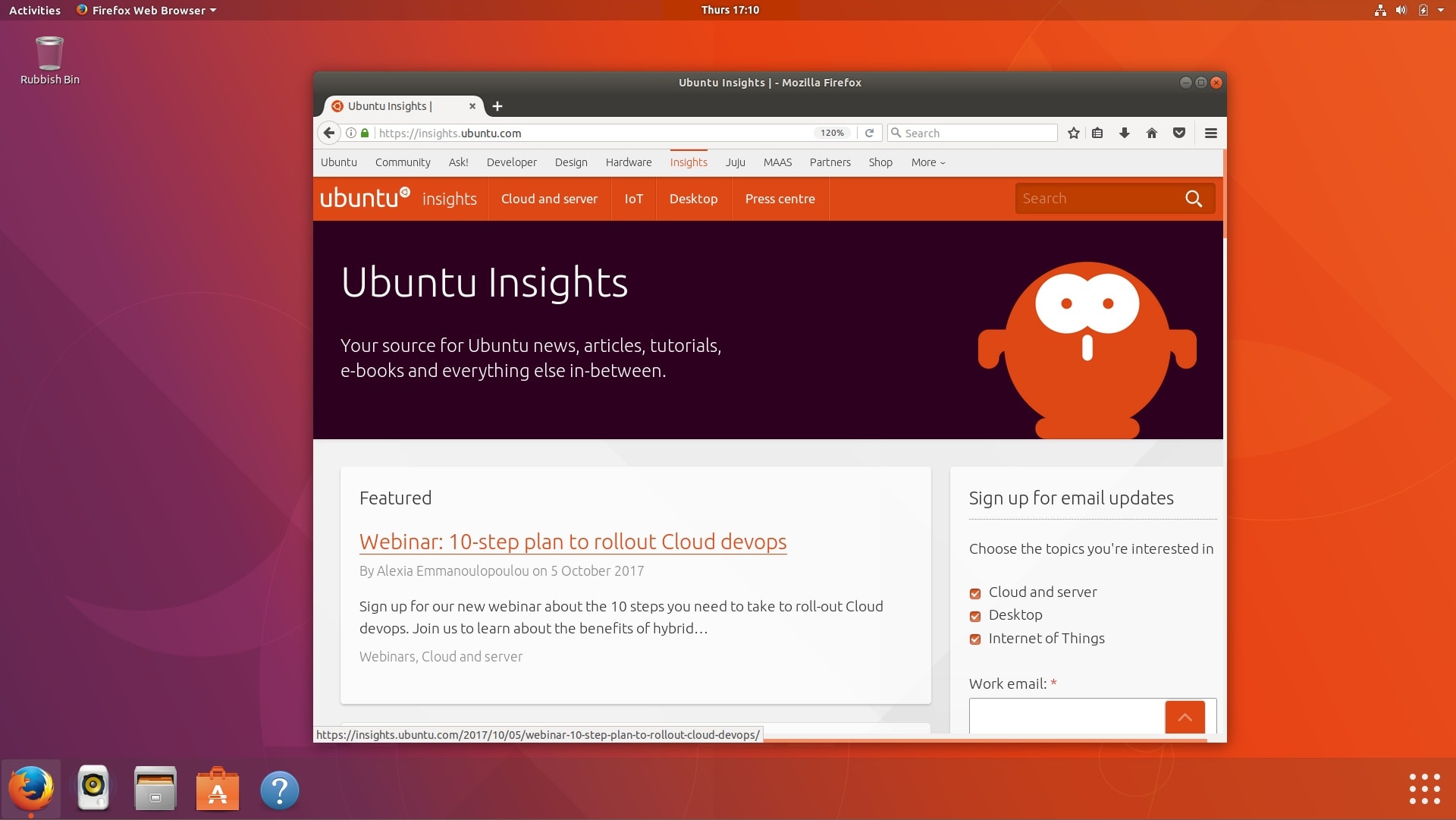 ubuntu download minimal