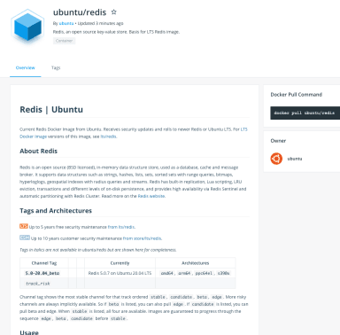 Canonical publishes LTS Docker Image Portfolio on Docker Hub