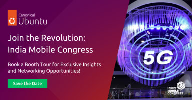 Meet Canonical at India Mobile Congress 2023