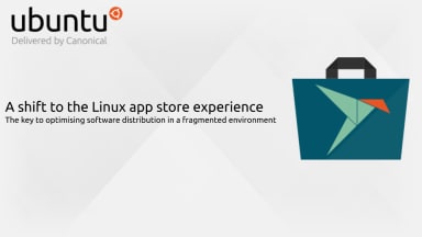 A shift to the Linux app store experience