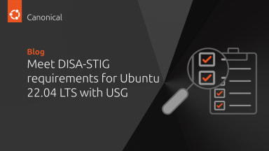 Meet DISA-STIG compliance requirements for Ubuntu 22.04 LTS with USG