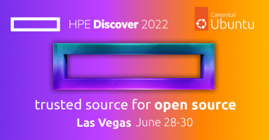 Canonical at HPE Discover 2022