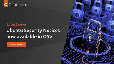 Ubuntu Security Notices now available in OSV format