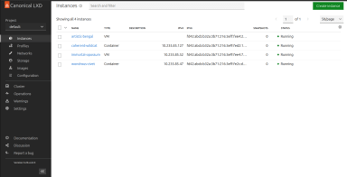 ESXi Alternative: try open source LXD