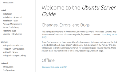 The New Ubuntu Server Guide