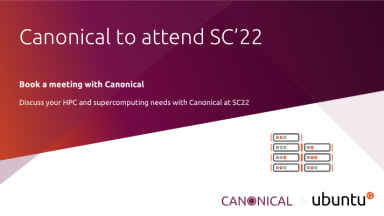 Canonical to attend Supercomputing 22