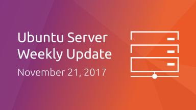 Ubuntu Server Development Summary – 21 Nov 2017