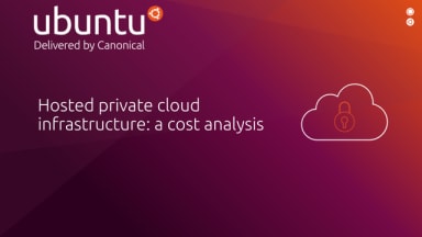 Hosted private cloud infrastructure: a cost analysis