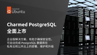 Charmed PostgreSQL 全面上市