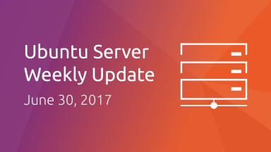 Ubuntu Server Development Summary – 30 Jun 2017