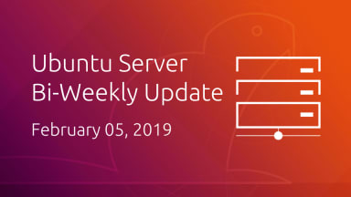 Ubuntu Server development summary – 05 February 2019