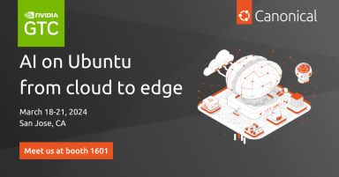 Join Canonical at 2024 GTC AI Conference