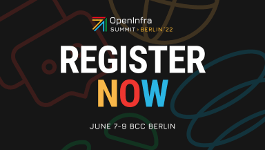OpenInfra Summit Berlin is coming