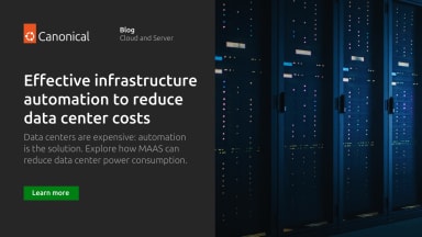 Effective infrastructure automation to reduce data center costs